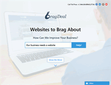 Tablet Screenshot of bragdeal.com